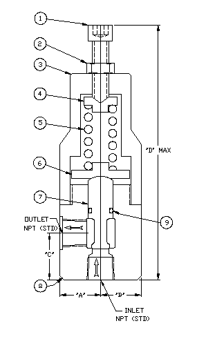 Relief Valve Npt conenctions